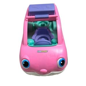 Pink Little People Car Toy